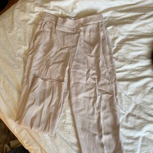Conan cropped beige aritzia trousers